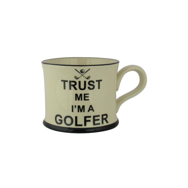 Moorland Pottery Mug Trust Me I'm A Golfer