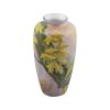 Peter Graves Ceramics Vase Green Woodpecker Design