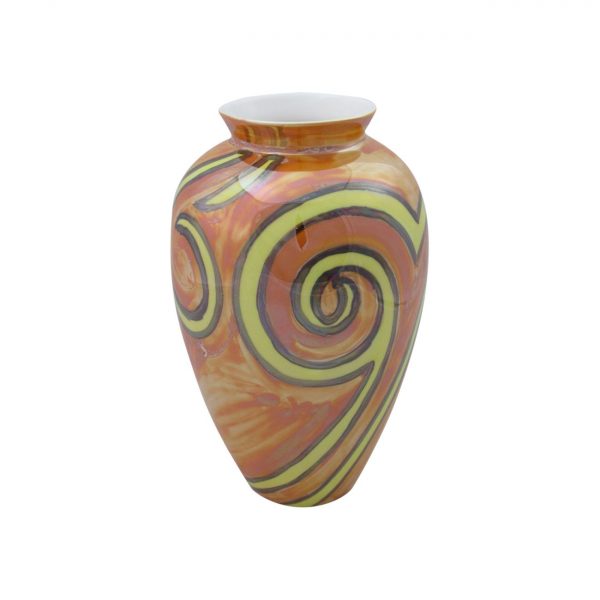 Infinity Lustre Glaze Design Vase by Emma Bailey
