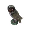 Owl Figure Hand Painted Natural Colours Anita Harris Art Pottery