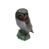 Owl Figure Hand Painted Natural Colours Anita Harris Art Pottery