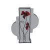 Emma Bailey Ceramics Geo Vase Red Poppy Design