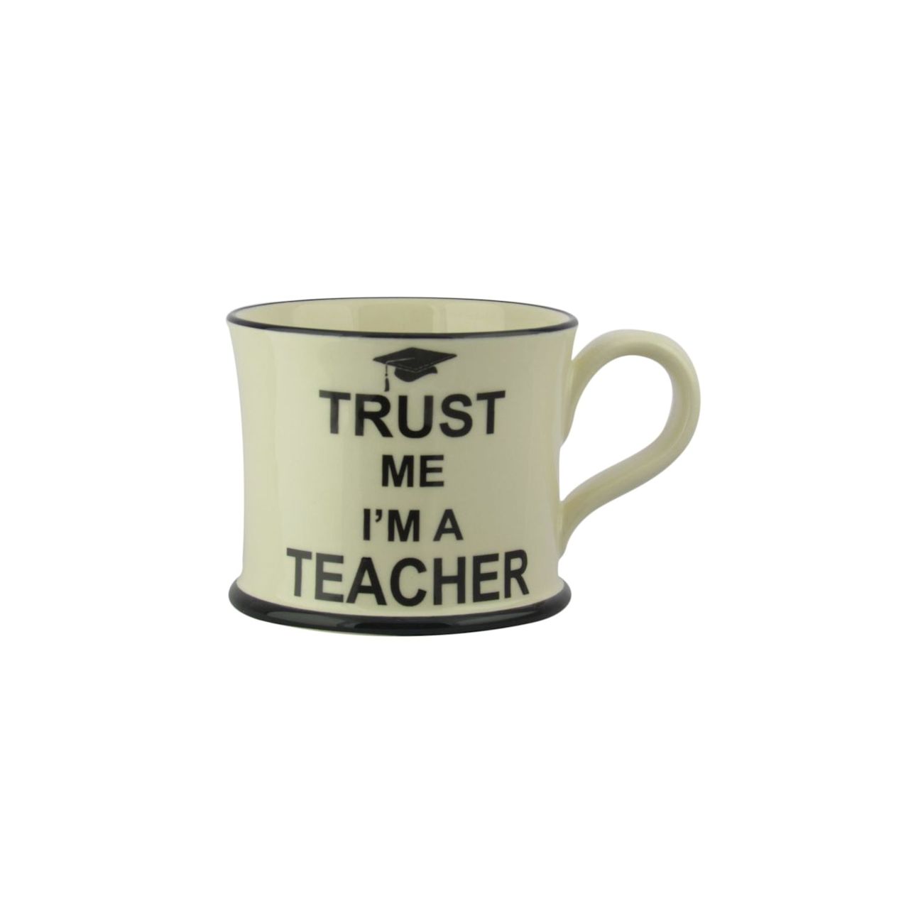 Trust Me I'm A Teacher Mug Exclusive Fine China 12 oz Cup Hand Decorated in UK 