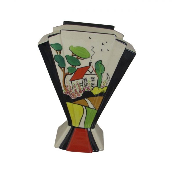 Marie Graves Ceramic Artist Fan Vase Bradbourne House Design