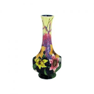 Old Tupton Ware 7inch Vase Summer Bouquet Design