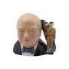 Winston Churchill Army Toby Jug Bairstow Pottery