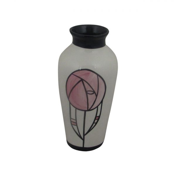 Lorna Bailey Round Vase Macintosh Design