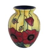 Old Tupton Ware Yellow Poppy