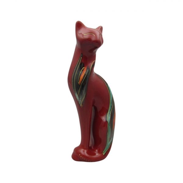 Serene Cat Opulence Design by Anita Harris Art Pottery