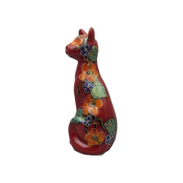 Sitting Cat Figure Garland Design Anita Harris Art Pottery