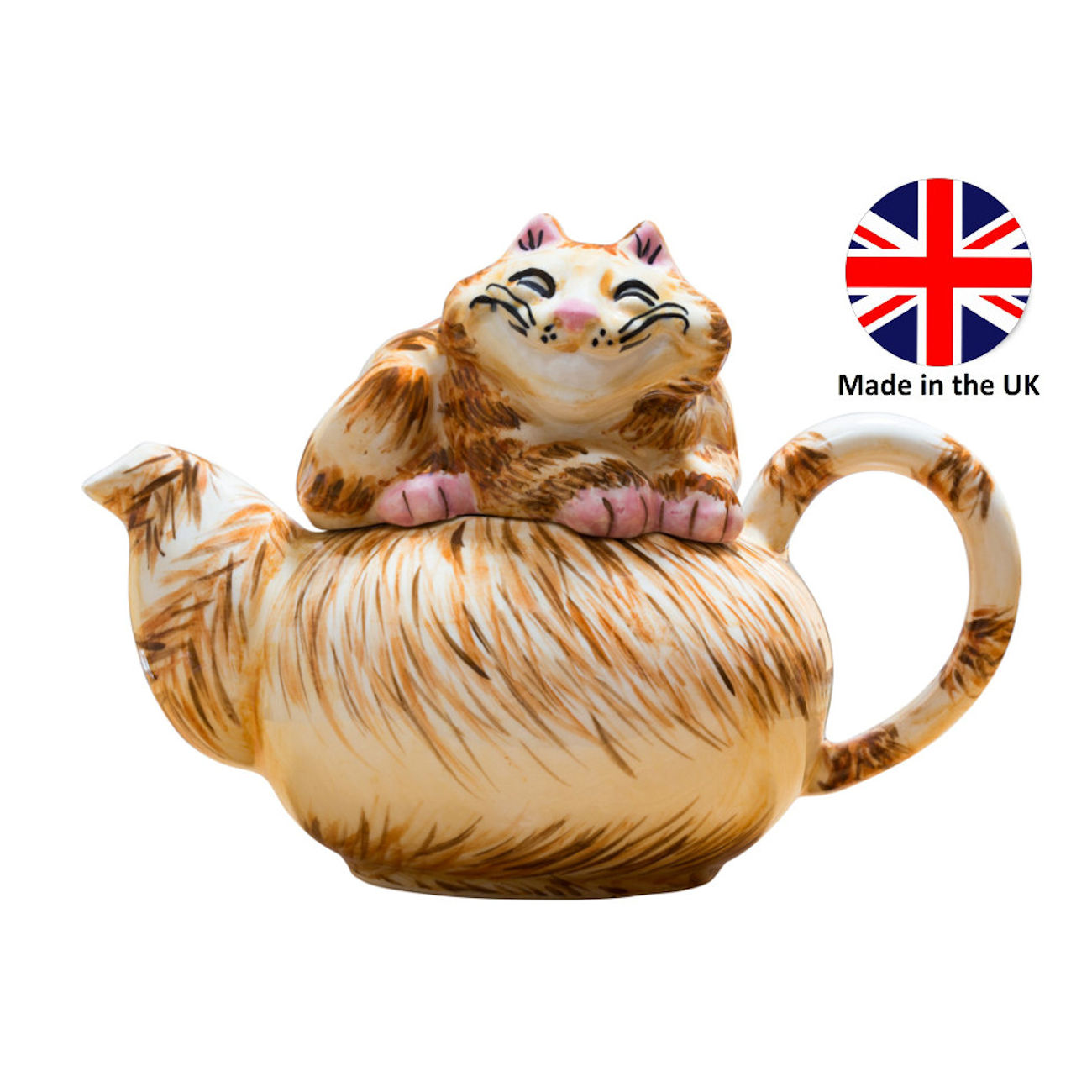 Cheshire Cat Teapot Designed by Paul Cardew Stoke Art Pottery