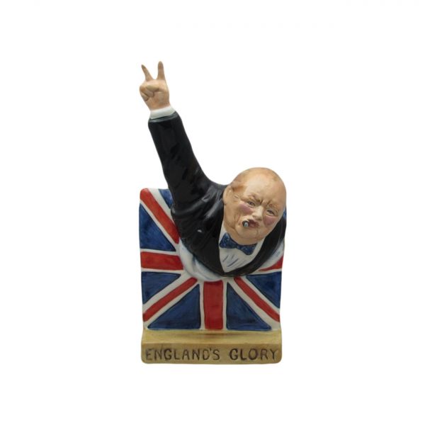 Winston Churchill England Glory Figure Bairstow Pottery
