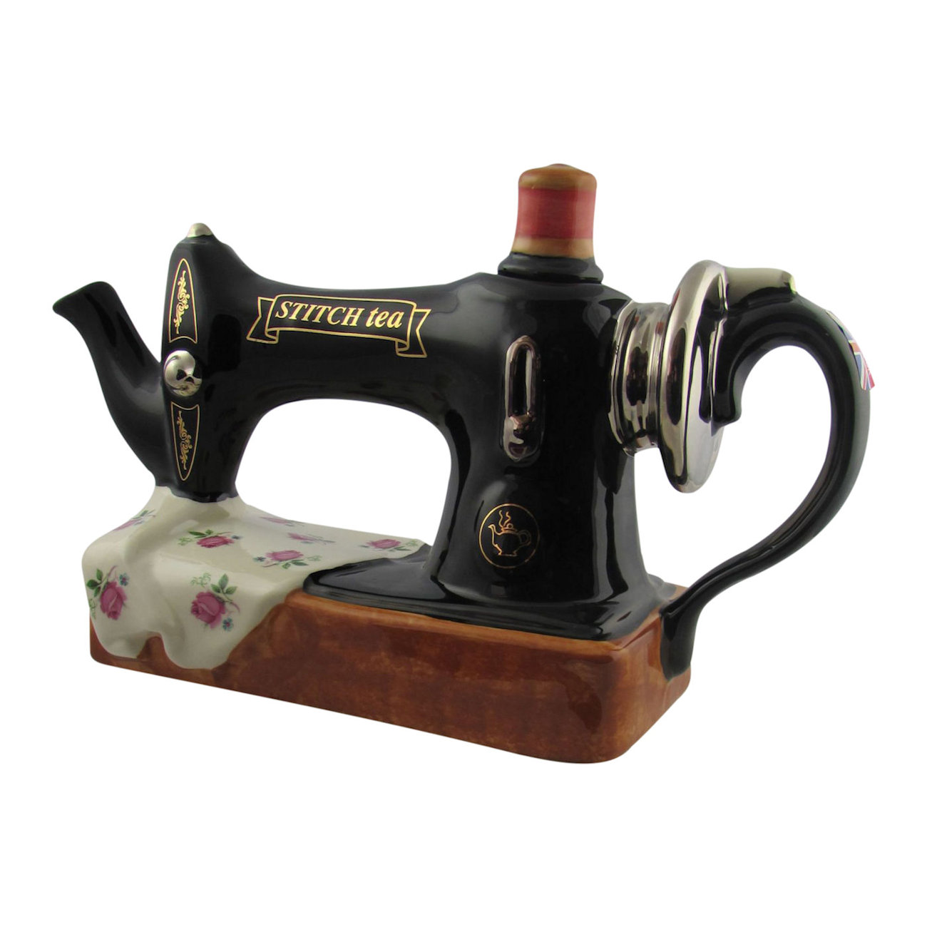 Sewing Machine Teapot Carters of Suffolk Stoke Art Pottery