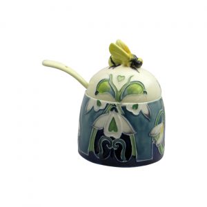Old Tupton Ware Snowdrop Design Honey Pot