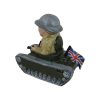 Winston Churchill Tank Figure Bairstow Pottery