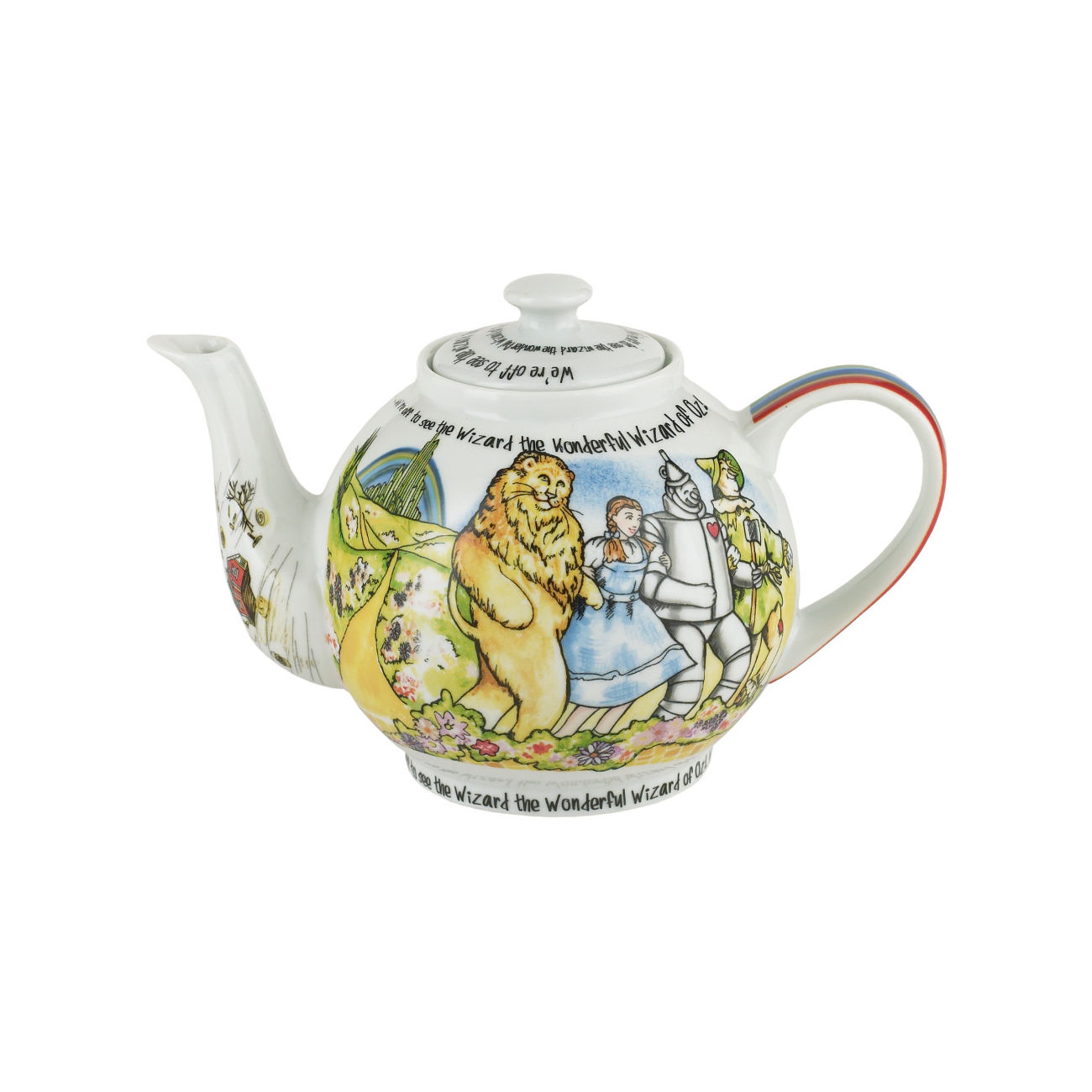 Wizard of OZ 4 Cup Teapot Paul Cardew International Stoke Art Pottery