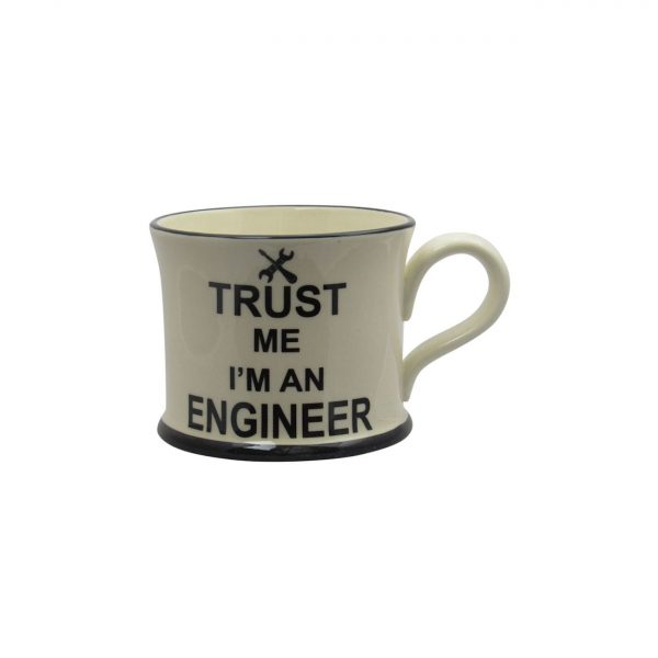 Moorland Pottery Mug Trust Me I'm An Engineer