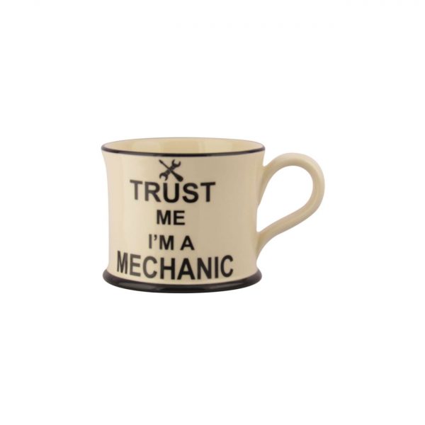 Moorland Pottery Mug Trust Me I'm A Mechanic