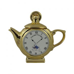 Alice in Wonderland Pocket Watch Novelty Teapot Paul Cardew