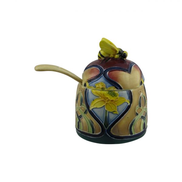 Old Tupton Ware Honey Pot Daffodil Design