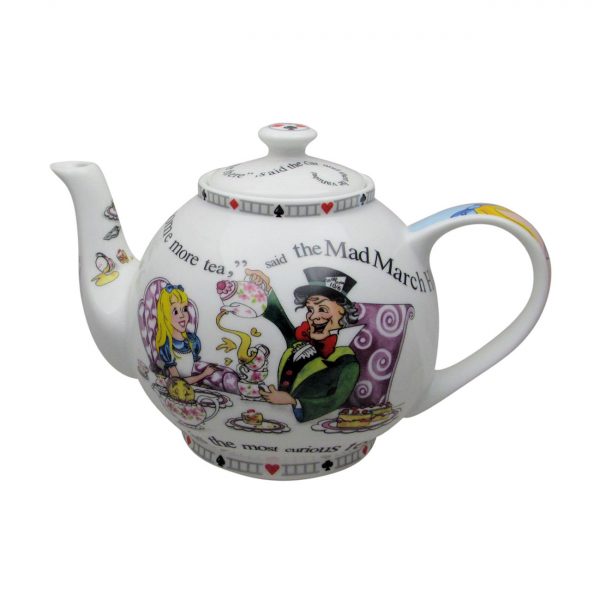 Alice in Wonderland 4 Cup Teapot by Paul Cardew
