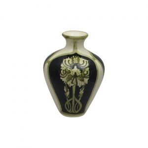 Peony Design Small Vase by Cobridge Stoneware.