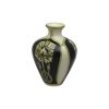 Peony Design Small Vase by Cobridge Stoneware.