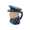 Winston Churchill Toby Jug Carltonware Light Blue Colourway