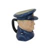 Winston Churchill Toby Jug Carltonware Light Blue Colourway