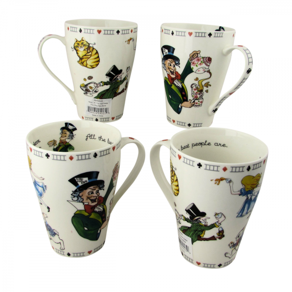 Alice Mad Hatter Mugs by Paul Cardew International