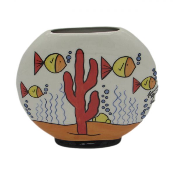 Aqua Design Wafer Vase Lorna Bailey Artware