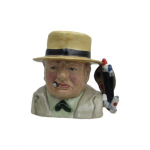 Churchill Toby Jug Artist Design Bairstow Pottery