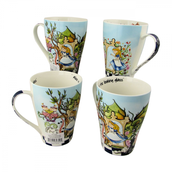 Alice Through the Looking Glass Mugs Paul Cardew