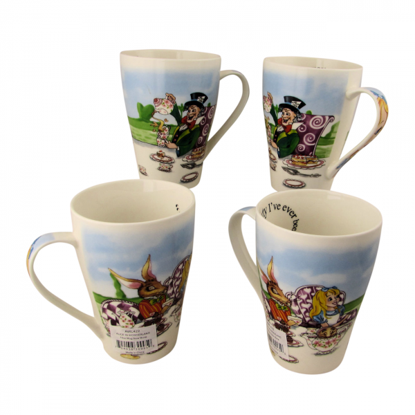 Alice Mad Hatters Tea Party Mugs Paul Cardew International