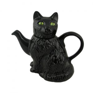 Black Cat Teapot by Carters of Suffolk