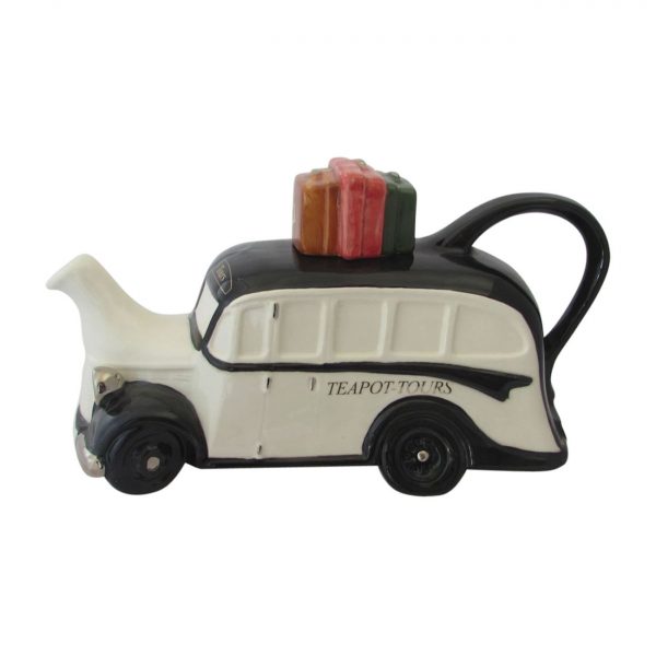 Coach Collectable Novelty Teapot Black Colour Way