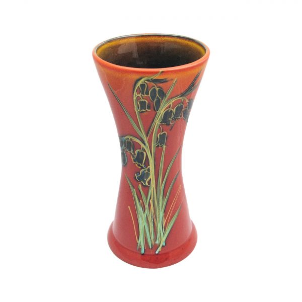 Bluebell Design 24cm Vase Anita Harris Art Pottery