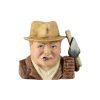 Churchill Bricklayer Design Toby Jug Bairstow Pottery