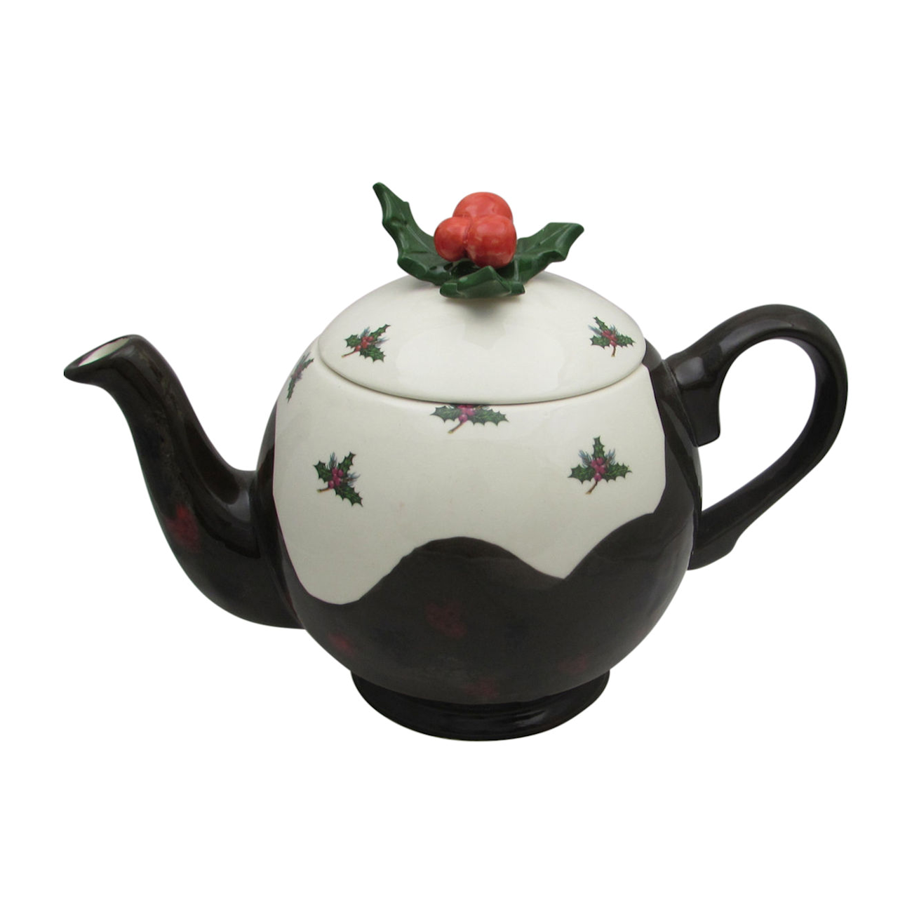 Christmas Pudding Teapot by Carters of Suffolk Stoke Art Pottery