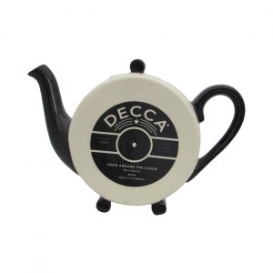 Deco Record Label Teapot Carters of Suffolk