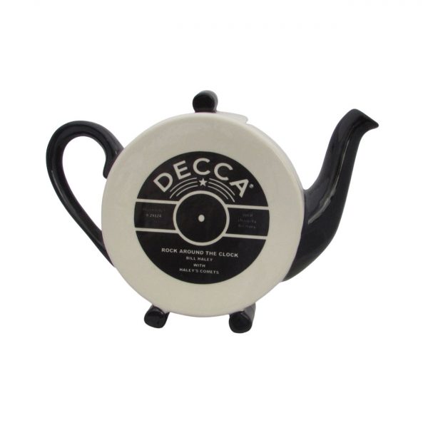 Decca Record Label Teapot Carters of Suffolk Stoke Art Pottery