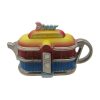 American Diner Teapot by Ceramic Inspirations