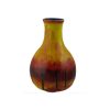 Flame Design Bulbous Vase by Anita Harris Art Pottery