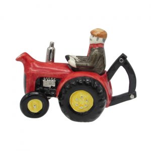 Farm Tractor Teapot Red Full Size Carters of Suffolk
