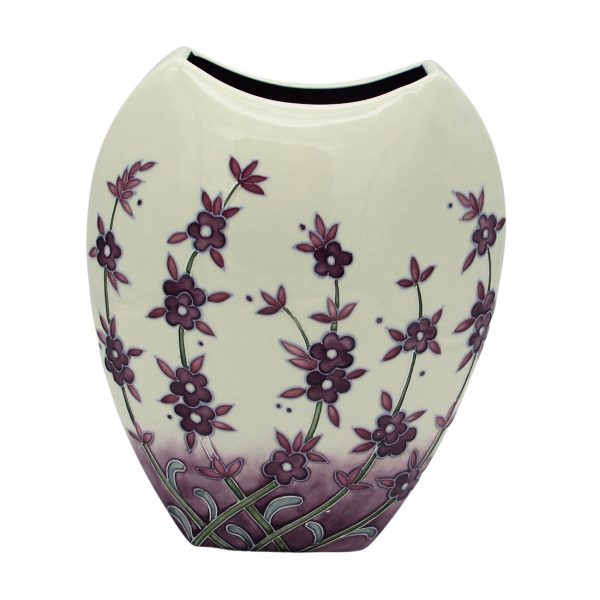 Lavender Design 30cm Vase Old Tupton Ware