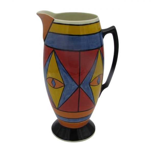 Egyptian Design Jug 30cm Tall by Lorna Bailey Artware