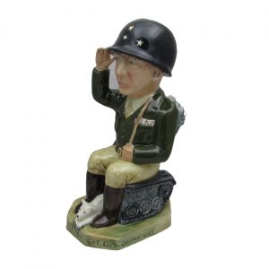 General George Patton Toby Jug Bairstow Pottery