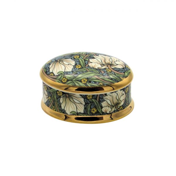 William Morris Pimpernel Design Trinket Box Museum Collections