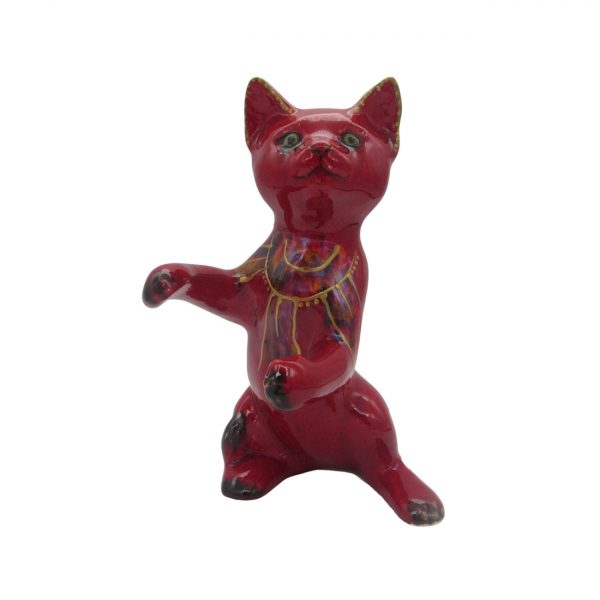 Standing Kitten Art Deco Style Design Anita Harris Art Pottery