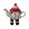 Walking Footballer Teapot Red Colourway Carters of Suffolk